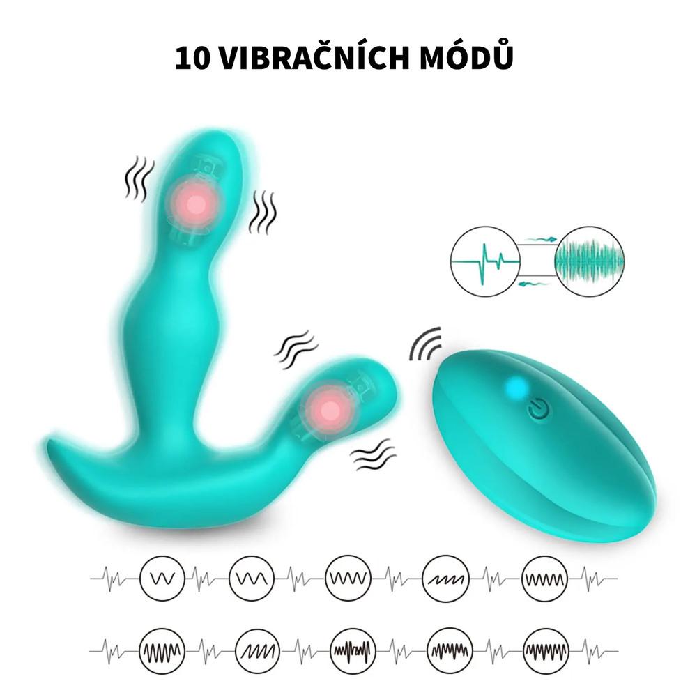 BOOM Richard stimulátor prostaty na dálkové ovládání zelený - Image 4
