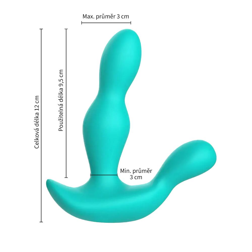 BOOM Richard stimulátor prostaty na dálkové ovládání zelený - Image 3