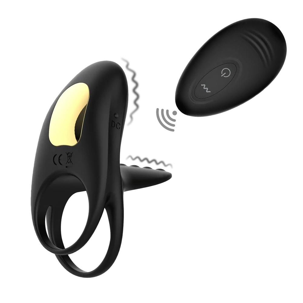 BOOM Edwin - Vibrační erekční kroužek s dálkovým ovládáním
