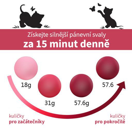 BOOM Grace Venušiny kuličky srdíčko zelené - Image 5