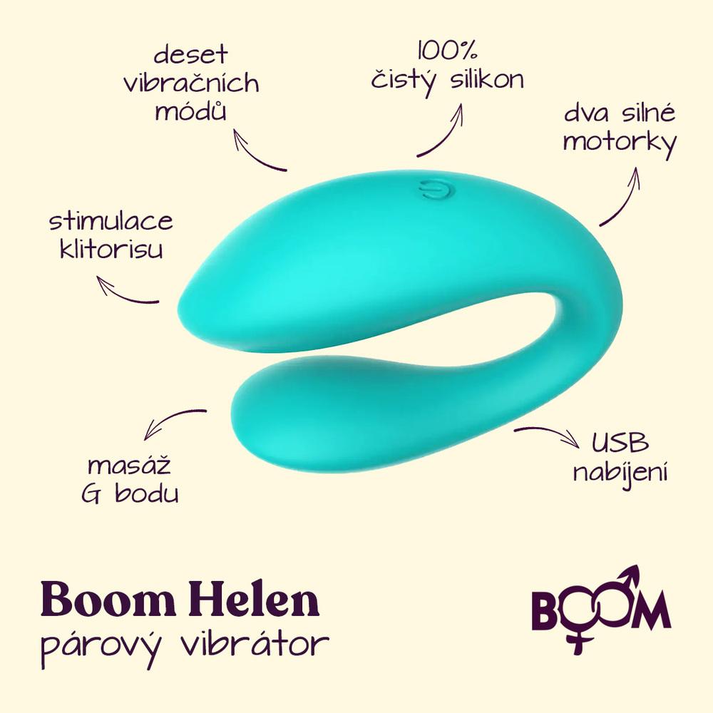 BOOM Helen párový vibrátor s dálkovým ovládáním - Image 2