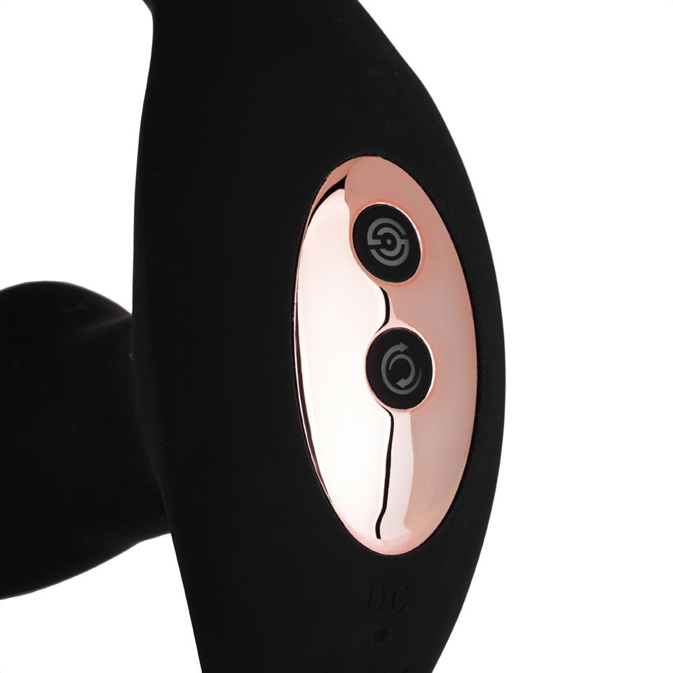 BOOM Charles II stimulátor prostaty na dálkové ovládání – černý