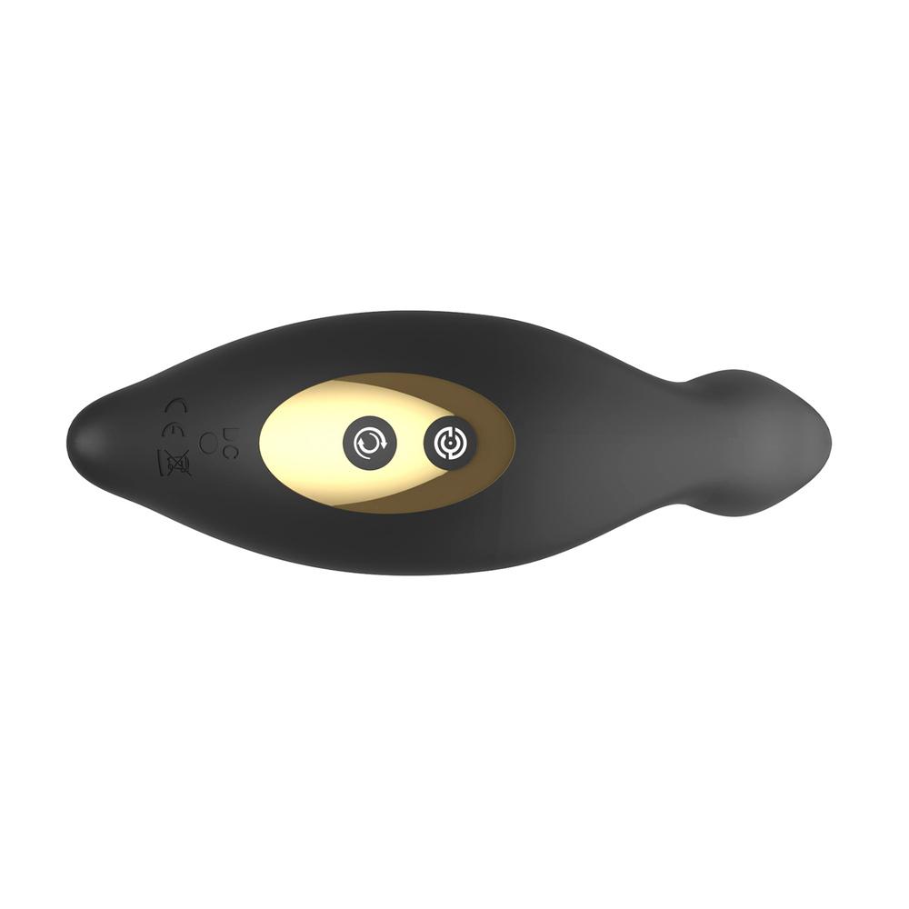 BOOM Charles II stimulátor prostaty na dálkové ovládání – černý