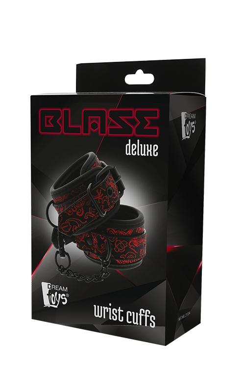 Blaze Deluxe neoprenová pouta černo-červená - Image 2