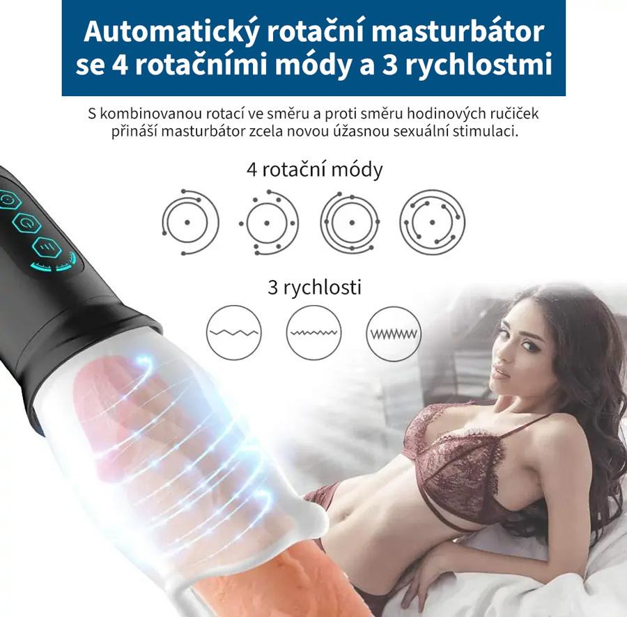 BASIC X Oral sex rotační masturbátor - Image 4