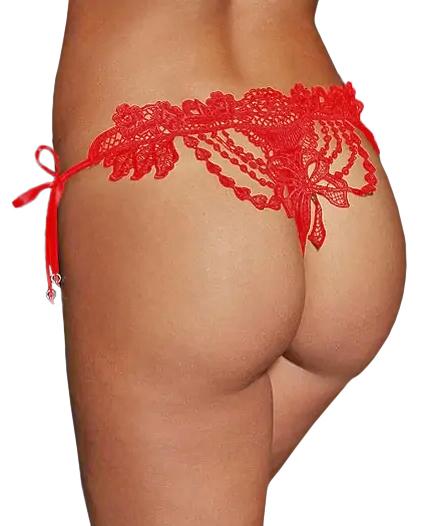 Wanita Mirabel tanga kalhotky červené: M