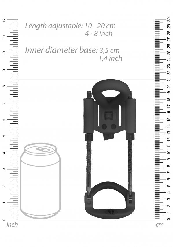 Penis Extender zvětšovač penisu černý - Obrázek 4