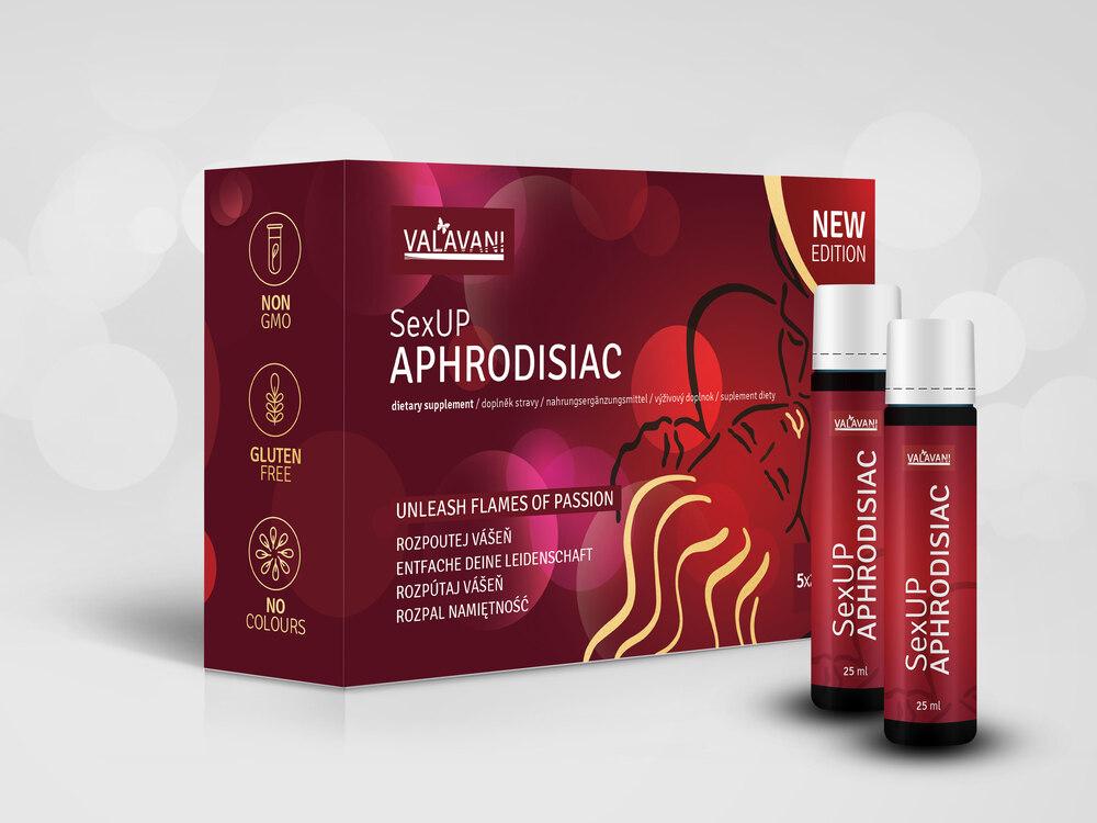 SexUP Aphrodisiac 5x25ml doplněk stravy