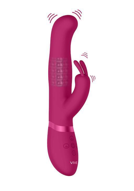 VIVE Izara rotační vibrátor G-spot rabbit růžový