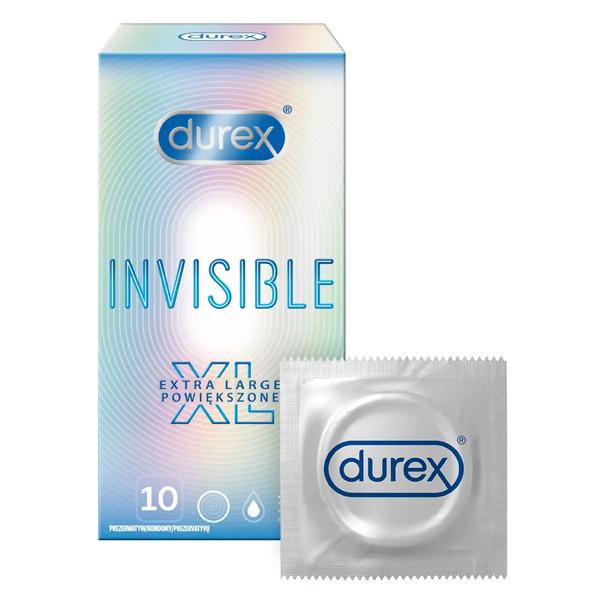Levně Durex Invisible XL 10 ks