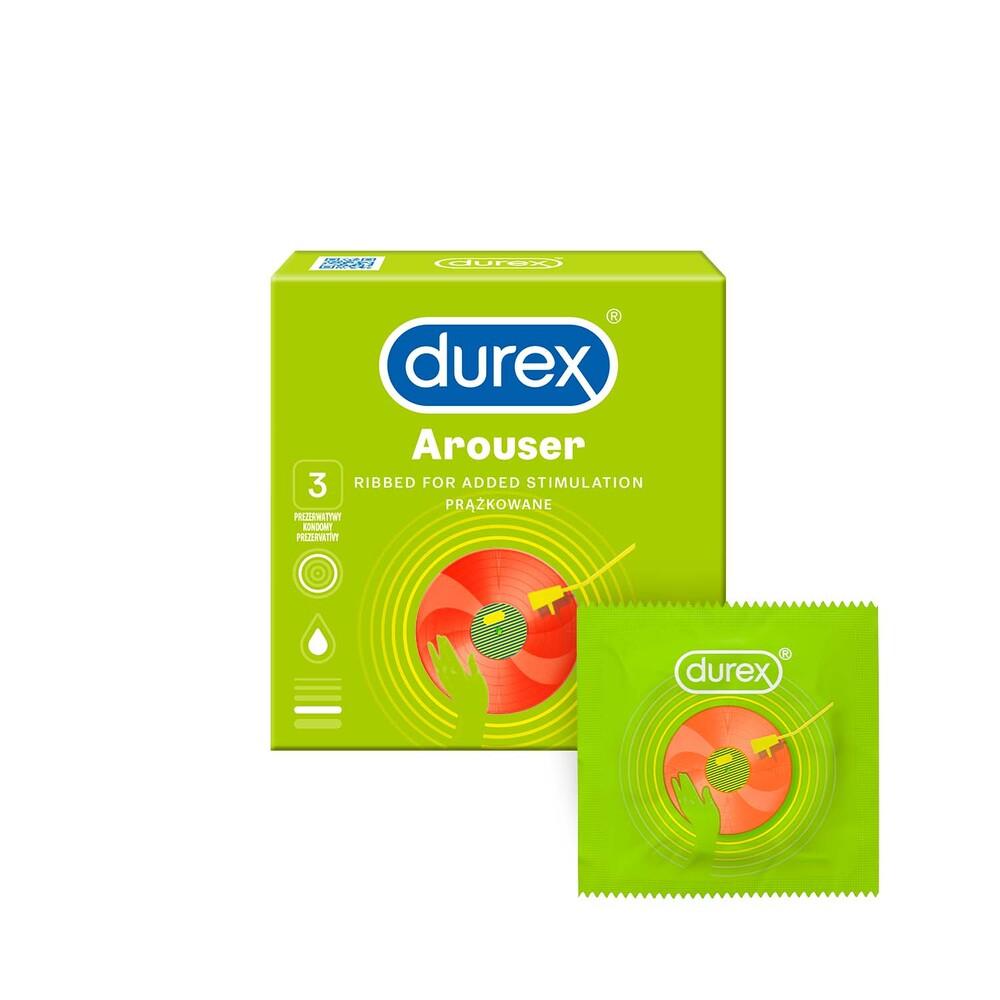 DUREX kondomy Arouser 3 ks