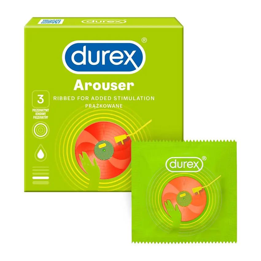 DUREX kondomy Arouser 3 ks
