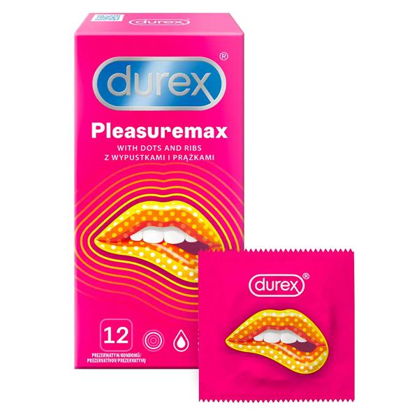 Levně Durex Pleasuremax Warming 12ks