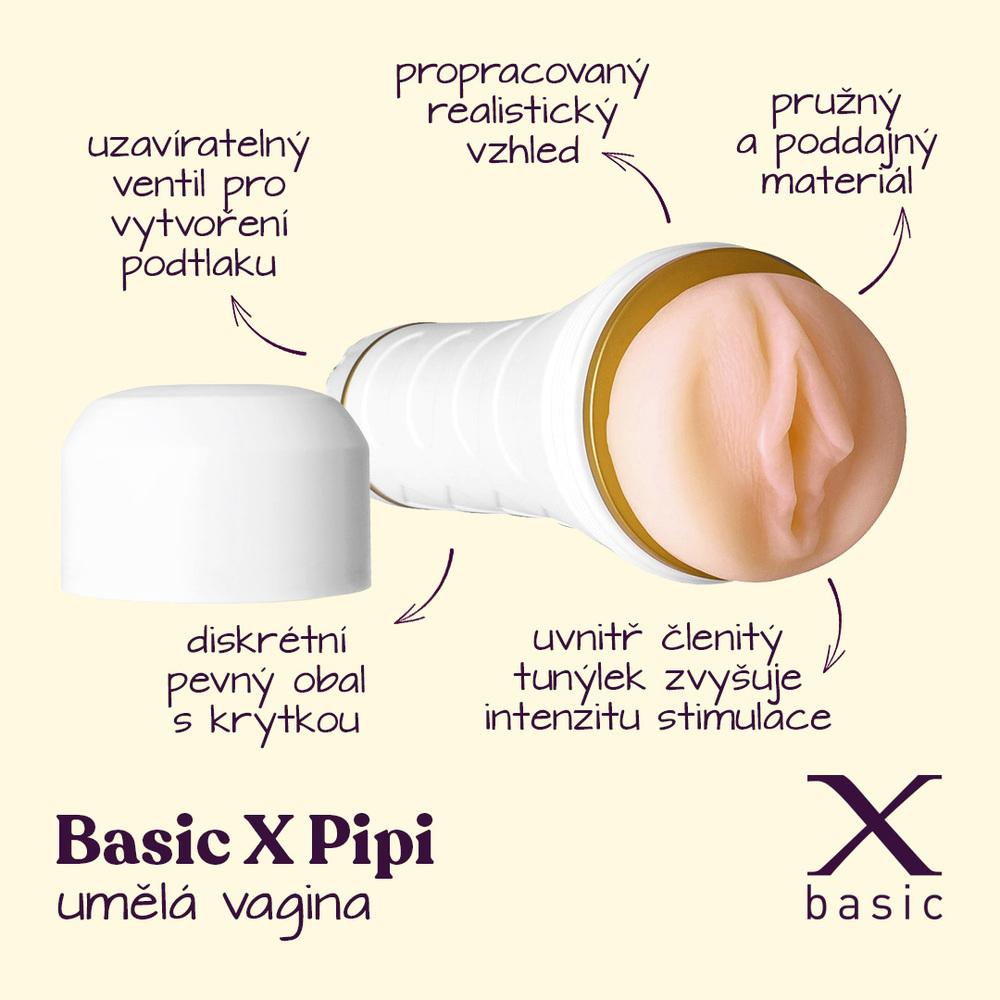 BASIC X Pipi umělá vagina - Image 2