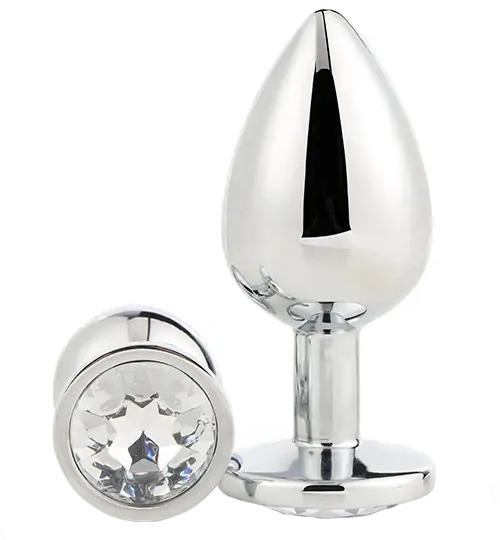 Gleaming Love Anální kolík s kamínkem S