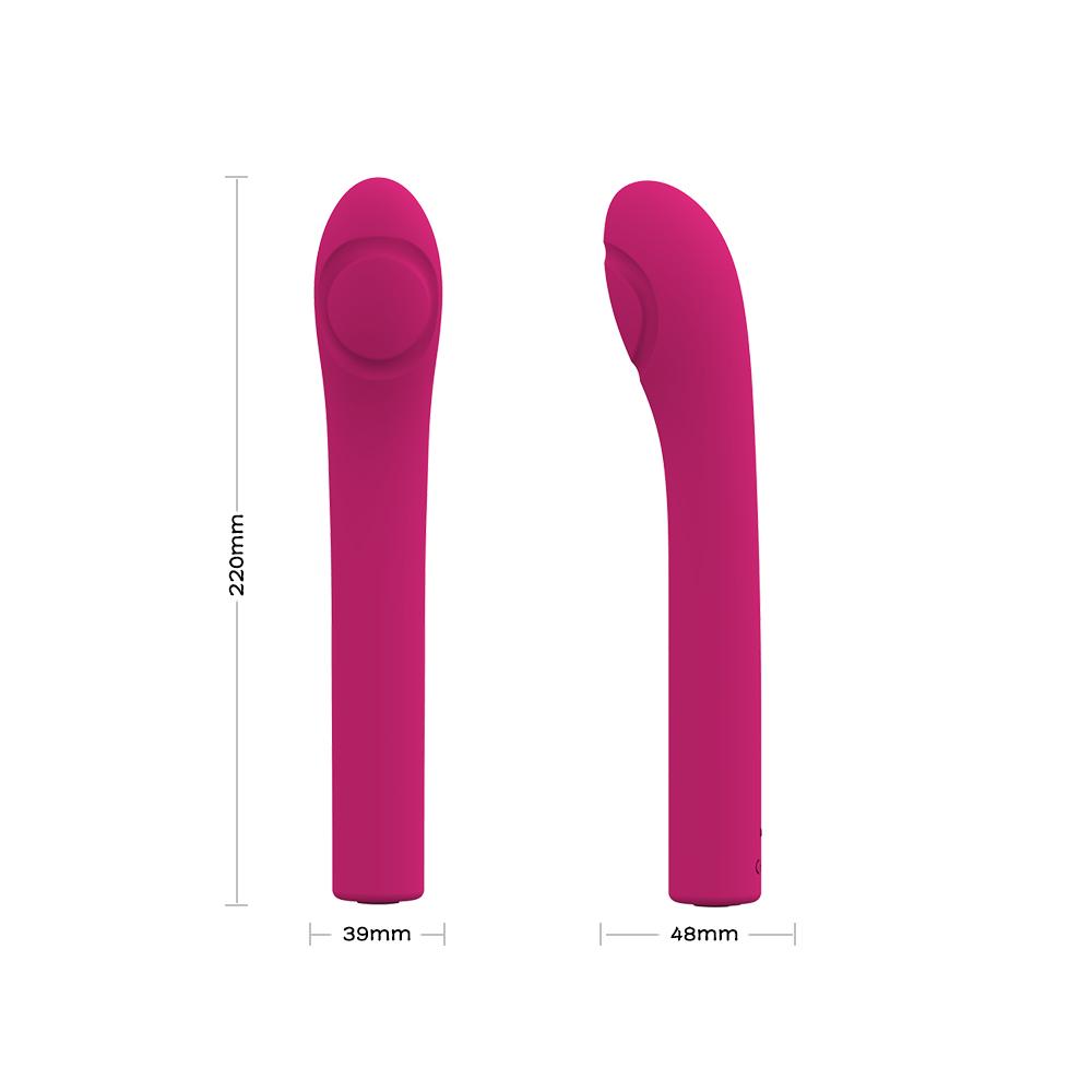 Romant  Thumper vibrátor  na G-bod s pulzací růžový - Image 3