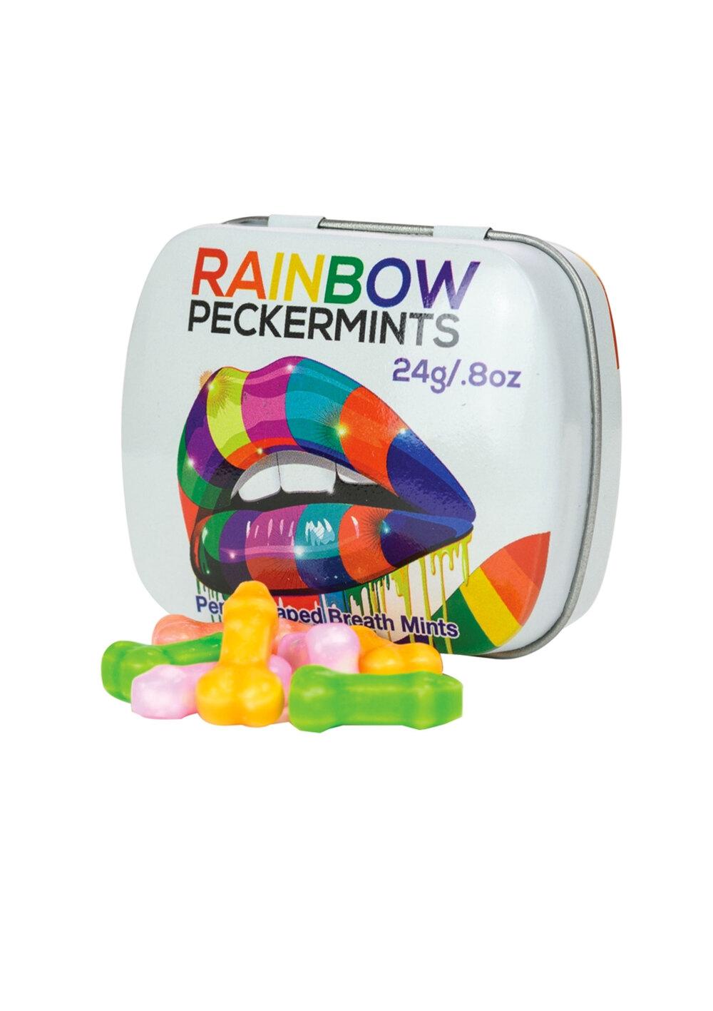Rainbow peckermints bonbony ve tvaru penisu 24g