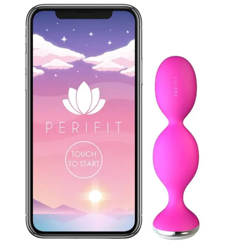 Perifit App Control Pelvic Floor Trainer v růžové barvě