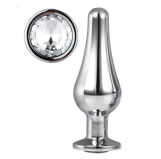 Gleaming love anální kolík Silver S