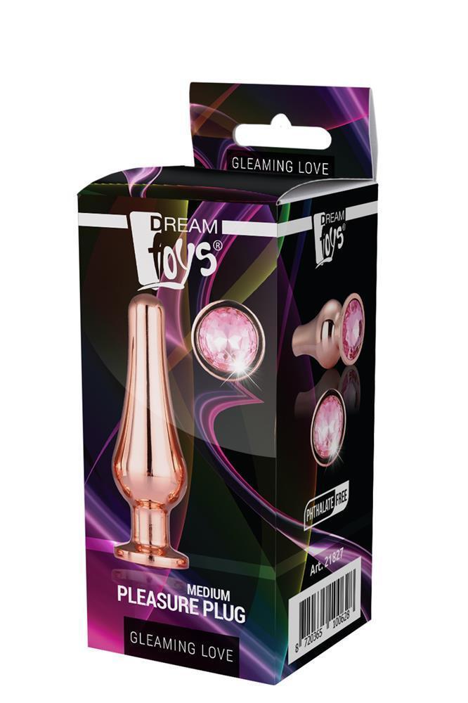 Gleaming Love anální kolík Rose gold  M - Image 5