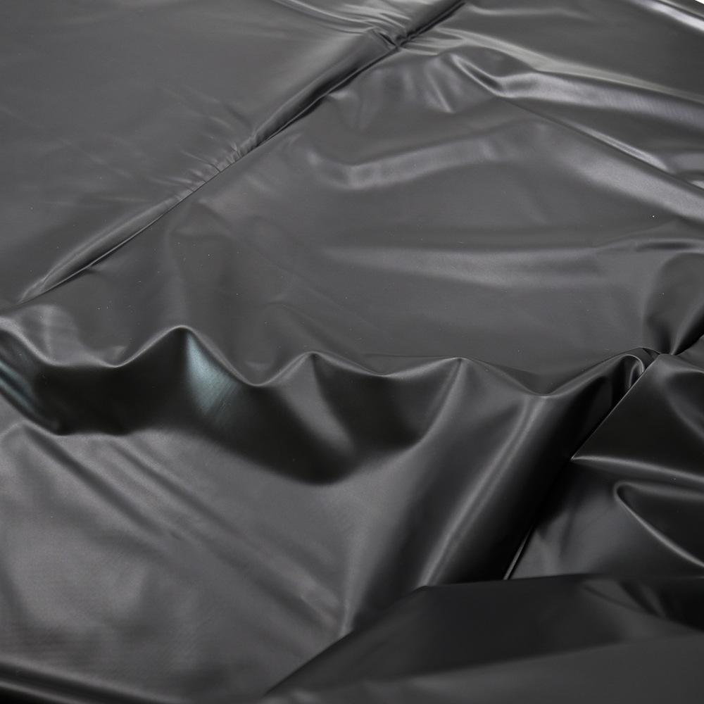 BASIC X Lakované ložní prádlo - PVC prostěradlo černé - Image 3