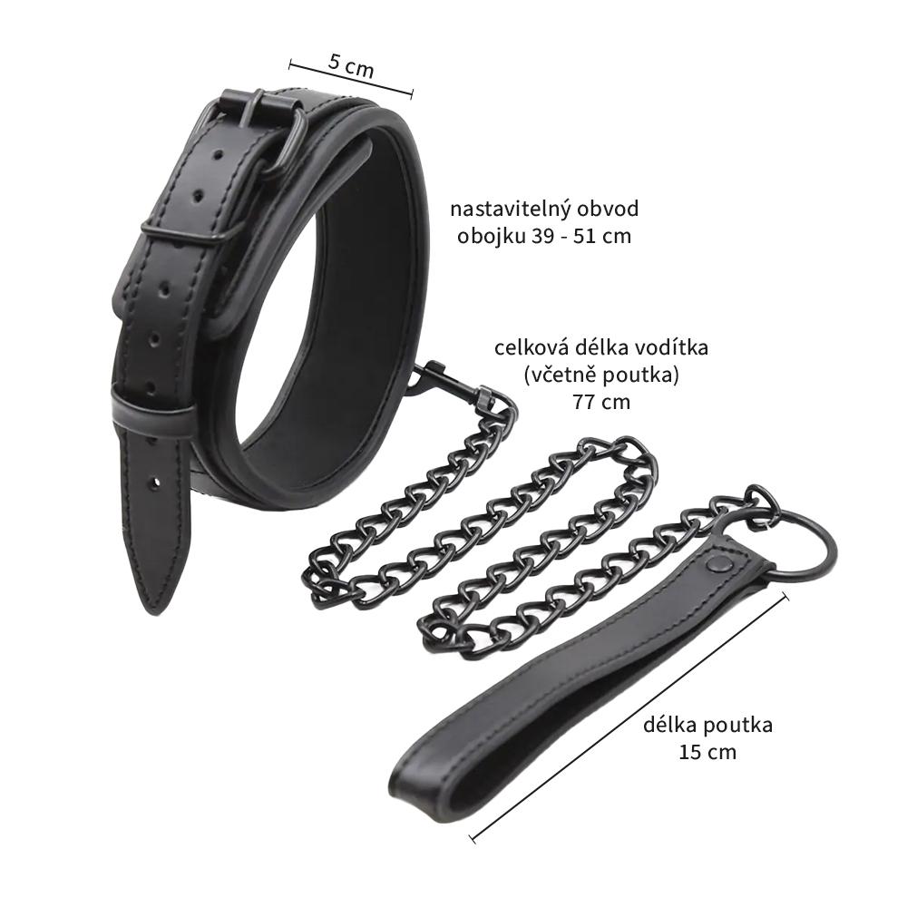 BASIC X obojek s vodítkem neoprénový - Image 3