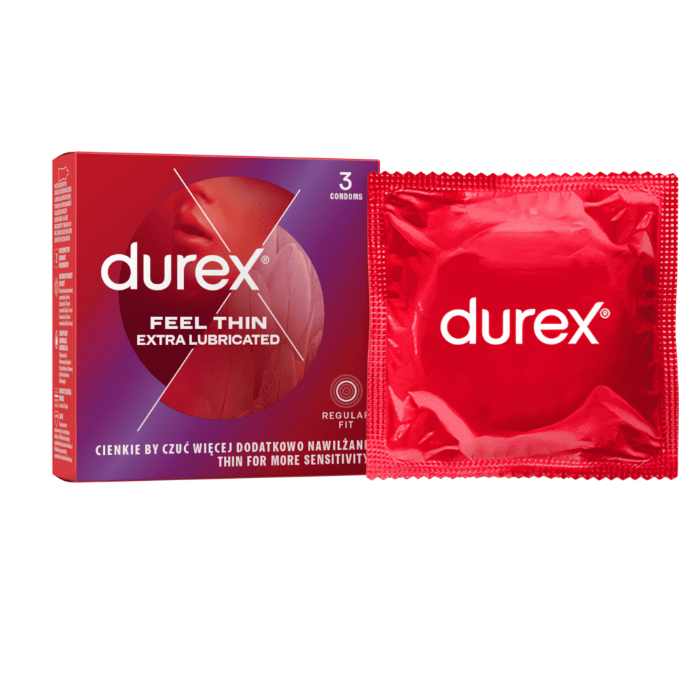 DUREX kondomy Feel Thin Fetherlite Elite Extra Lubricated 3ks