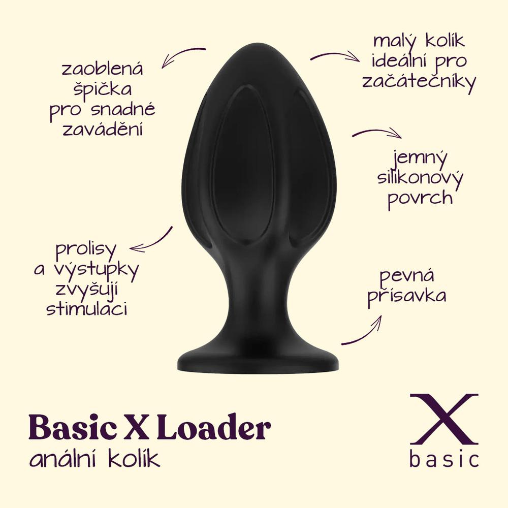 BASIC X Loader - silikonový anální kolík S - Image 2