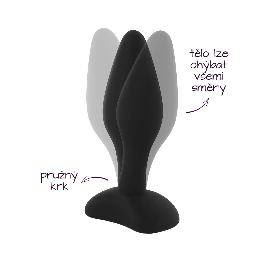 BASIC X PlugMe - silikonový anální kolík M - Image 4
