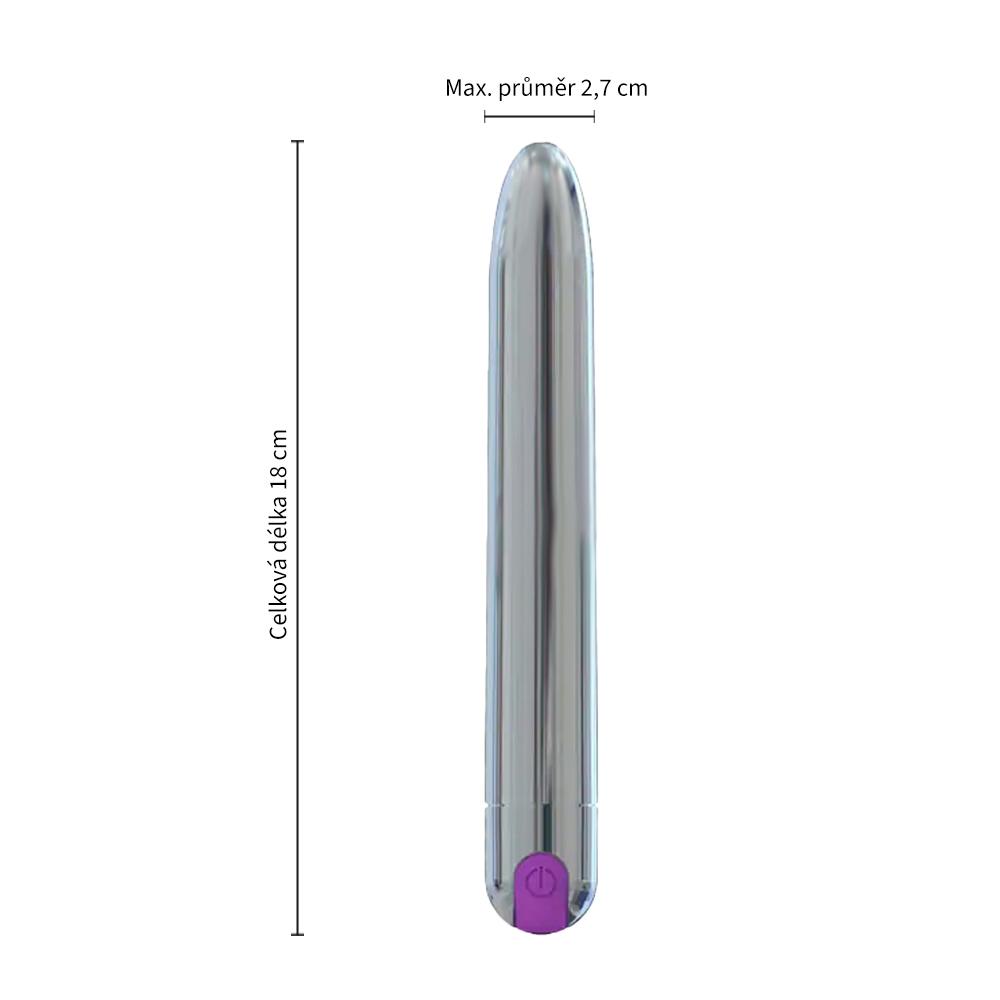 BASIC X Rocket  - dobíjecí vibrátor - Image 3