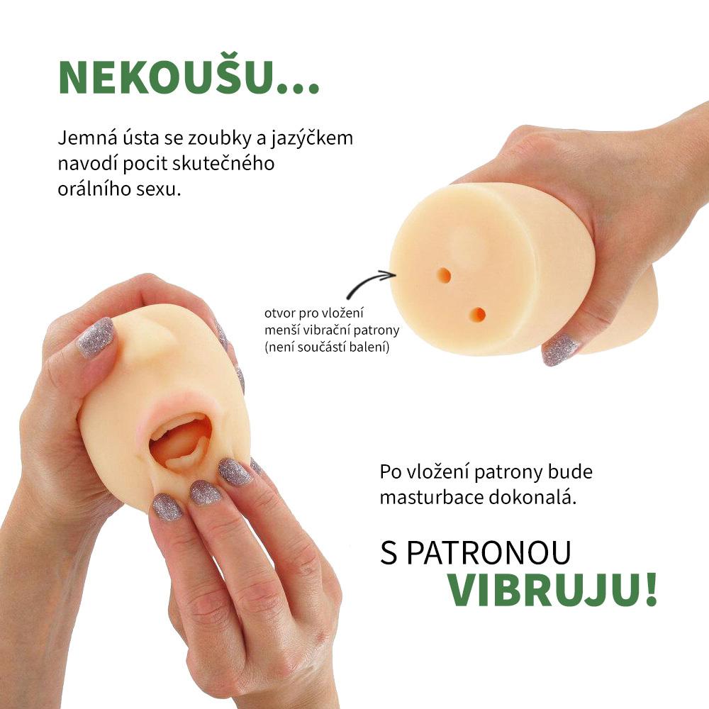 BASIC X Alexis – masturbátor ústa