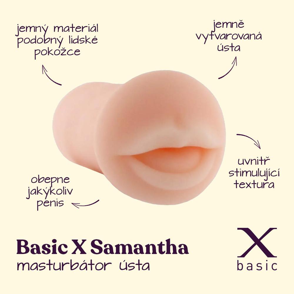 BASIC X Samantha - masturbátor ústa - Image 2
