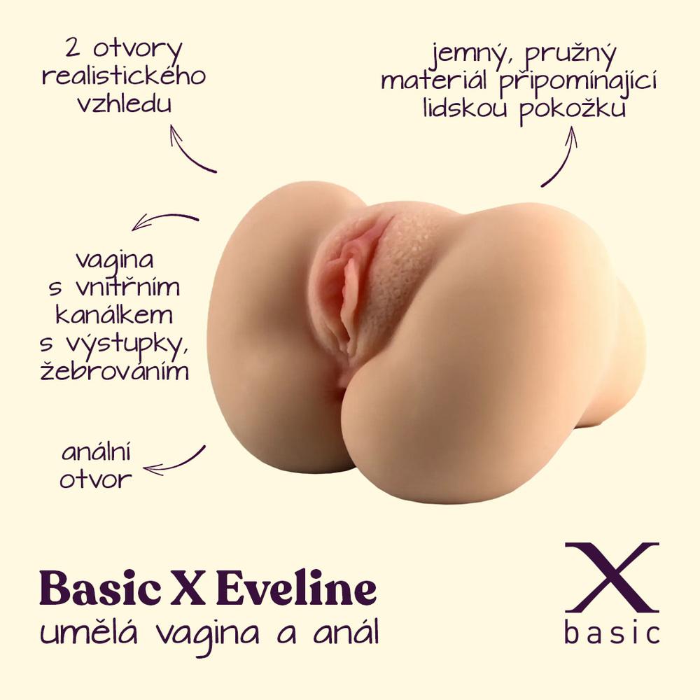 BASIC X Eveline - umělá vagína a anál - Image 2