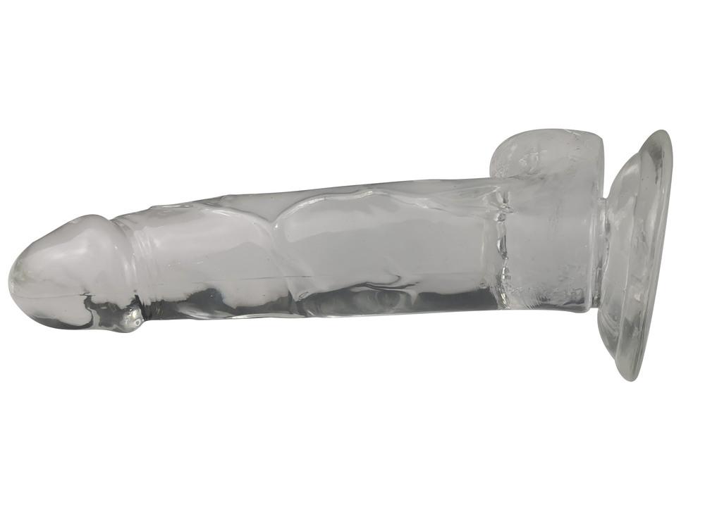 BASIC X Rocco transparentní penis s přísavkou S - Obrázek 6