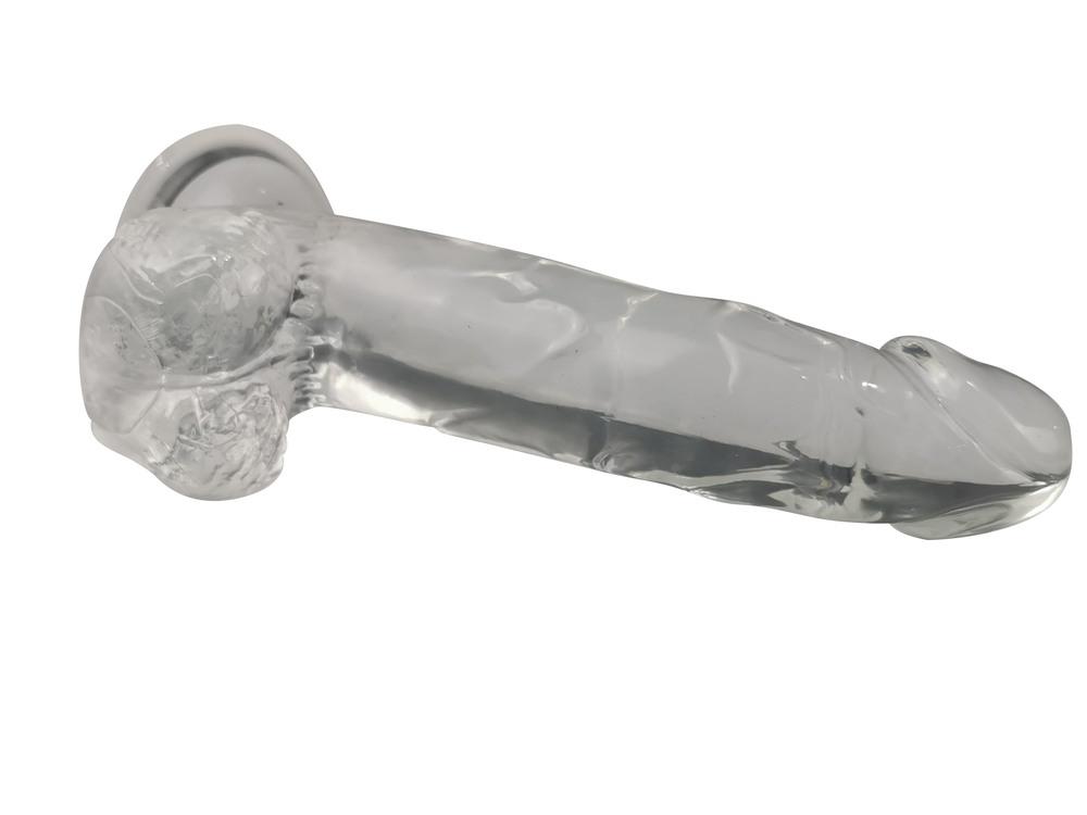 BASIC X Rocco transparentní penis s přísavkou S - Obrázek 4