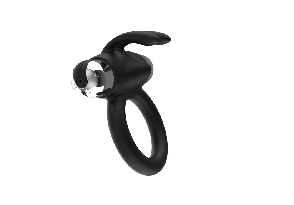 BASIC X Bunny – dobíjecí vibrační kroužek na penis