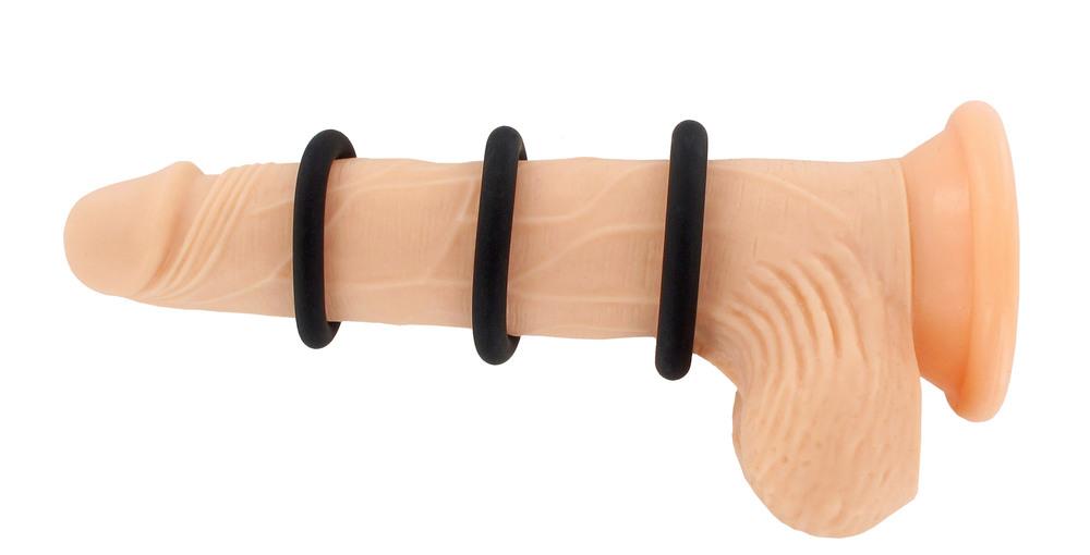 BASIC X GoUp – sada erekčních kroužků na penis