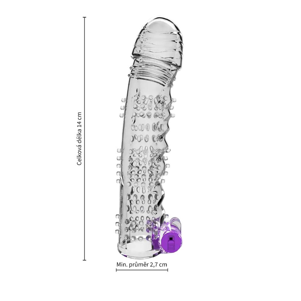 BASIC X ForBoth One – vibrační návlek na penis
