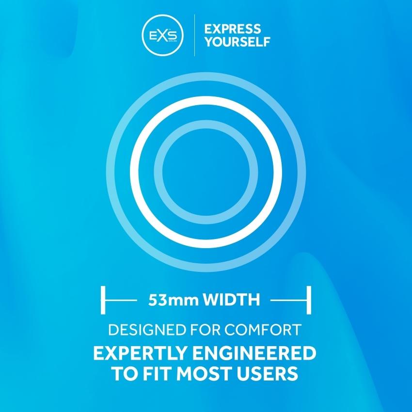 EXS Nano Thin kondomy 3 ks - Obrázek 3