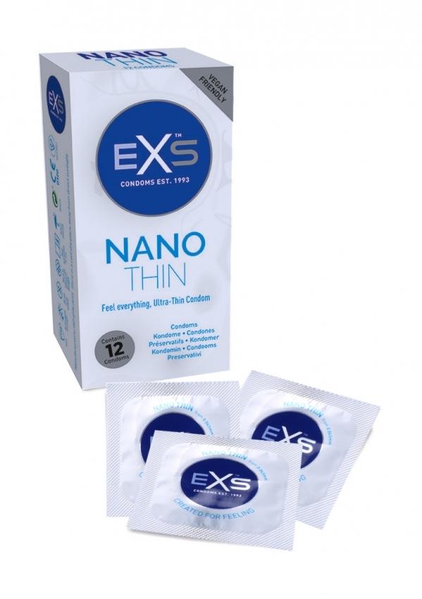 EXS Nano Thin kondomy 12 ks