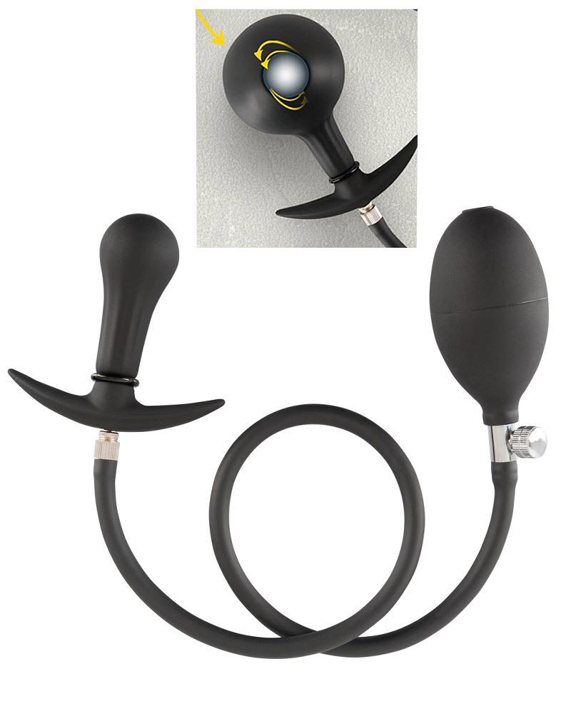 Nafukovací anální kolík s kuličkou uvnitř od You2Toys