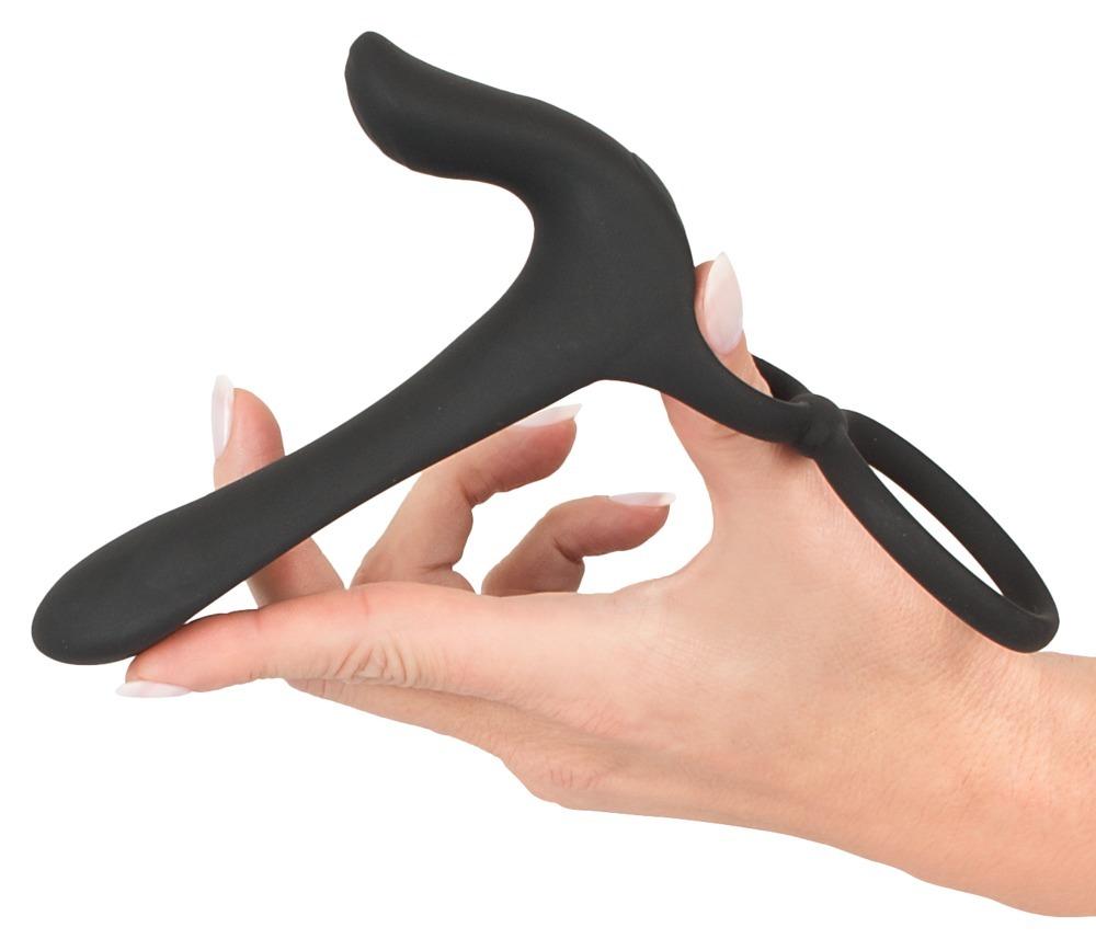 Black Velvets Párový vibrátor rozšiřující penis - Image 4