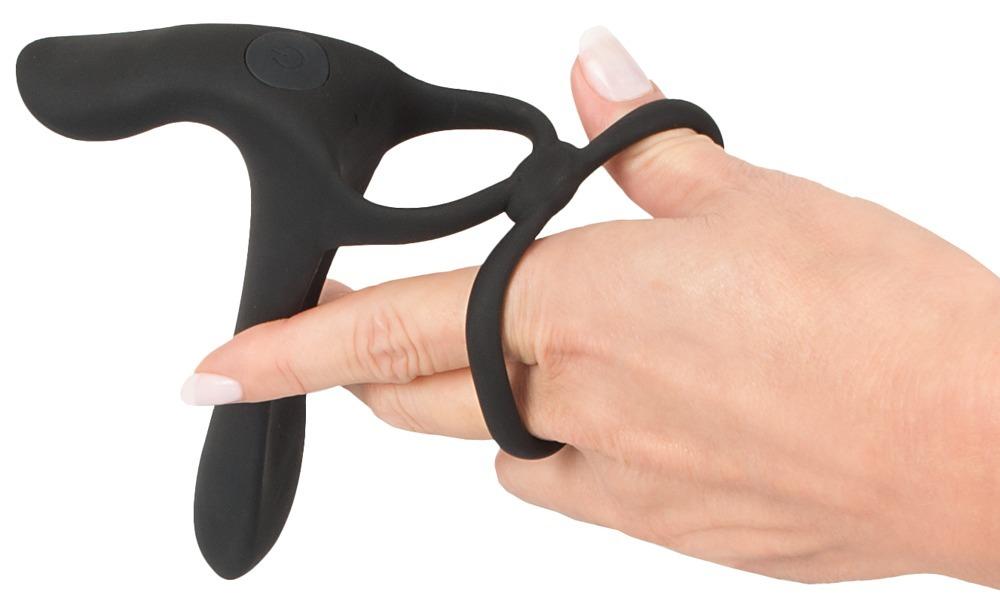 Black Velvets Párový vibrátor rozšiřující penis - Image 5
