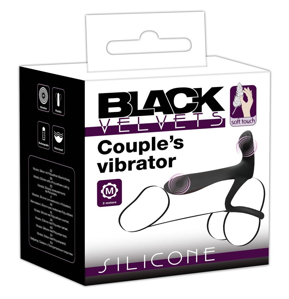 Black Velvets Párový vibrátor rozšiřující penis - Image 6