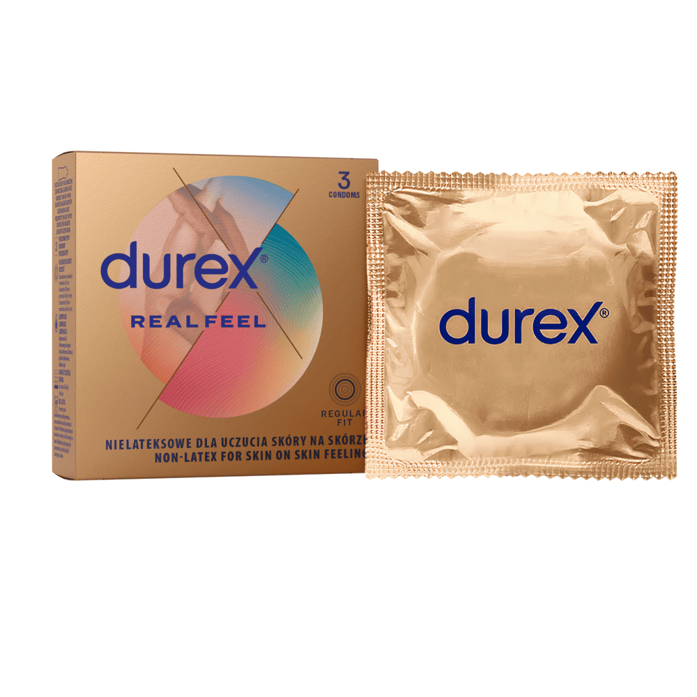 Durex Real Feel kondomy 3 ks