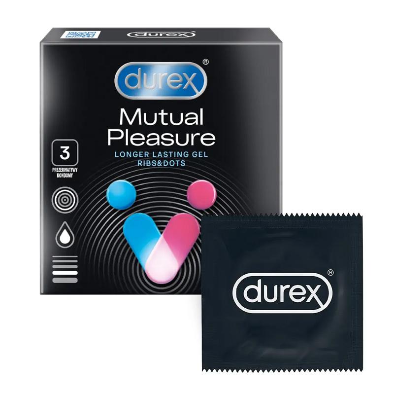 DUREX Mutual Pleasure kondomy 3 ks