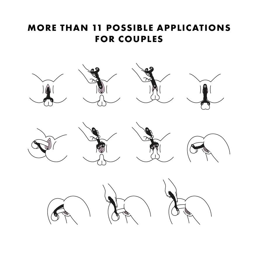 Satisfyer Endless Fun Multifunčkní vibrátor - modrý - Obrázek 4