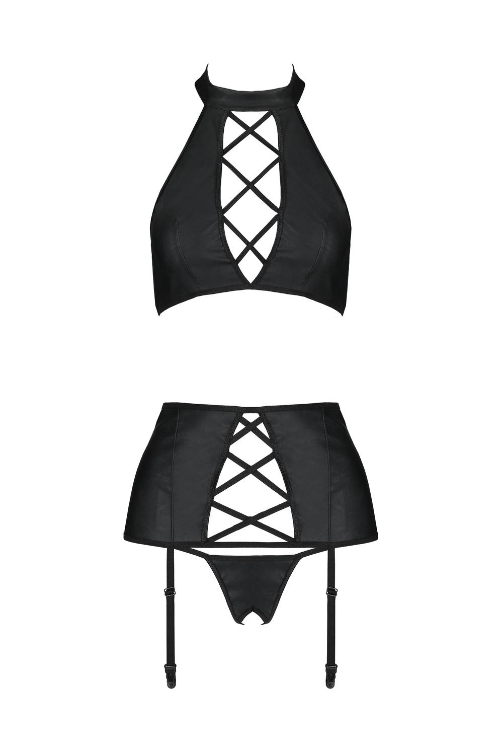 Passion Nancy 3-dílný set černý: L/XL - Image 3