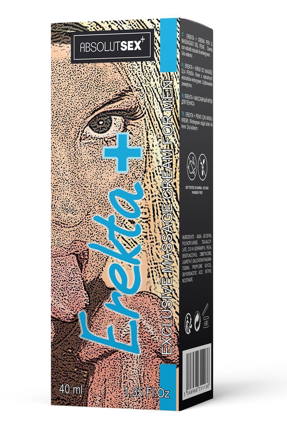 Erekta Plus krém pro prodloužení erekce 40 ml - Image 3
