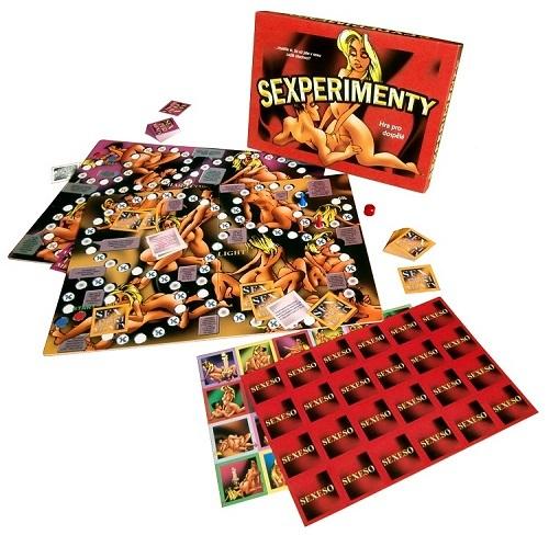 Sexperimenty Erotická stolní hra